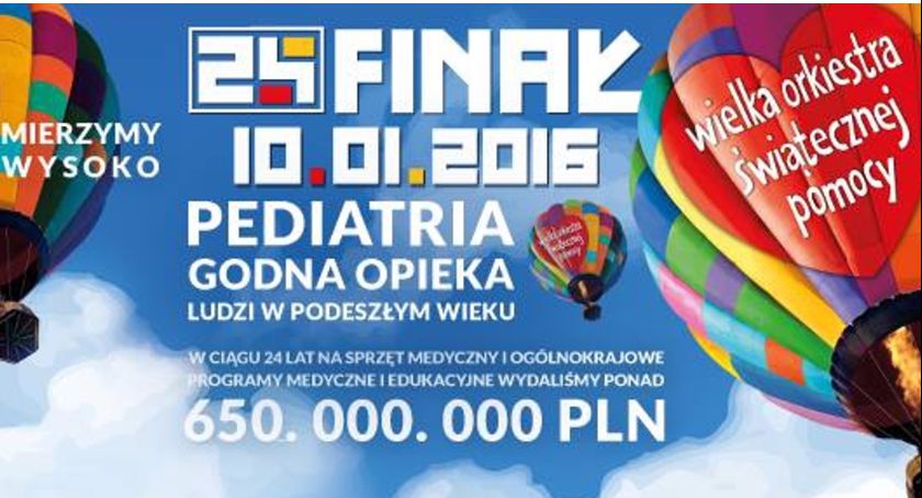 24. finał WOŚP już w niedzielę 10 stycznia!