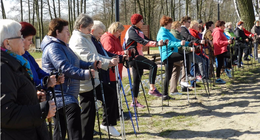 Spacerowe zakończenie projektu nordic walking