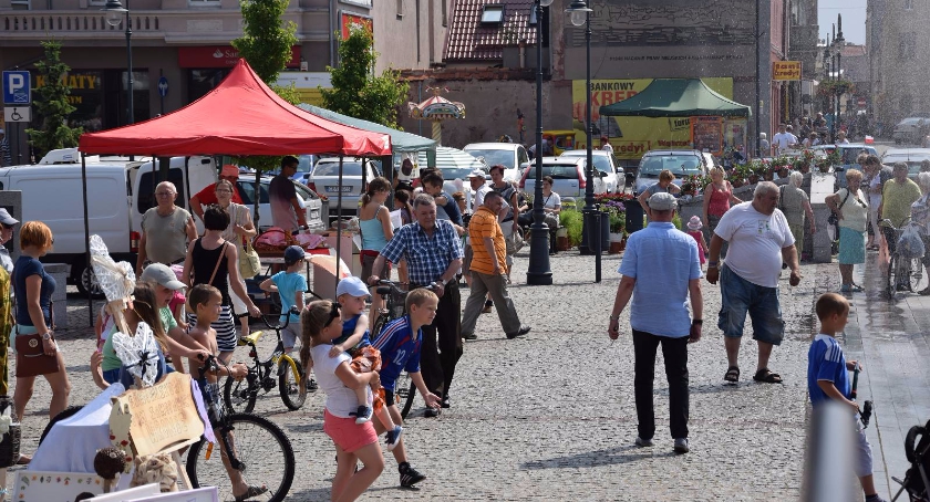 Ekologicznie i zdrowo na jarmarku w Wąbrzeźnie - fotorelacja