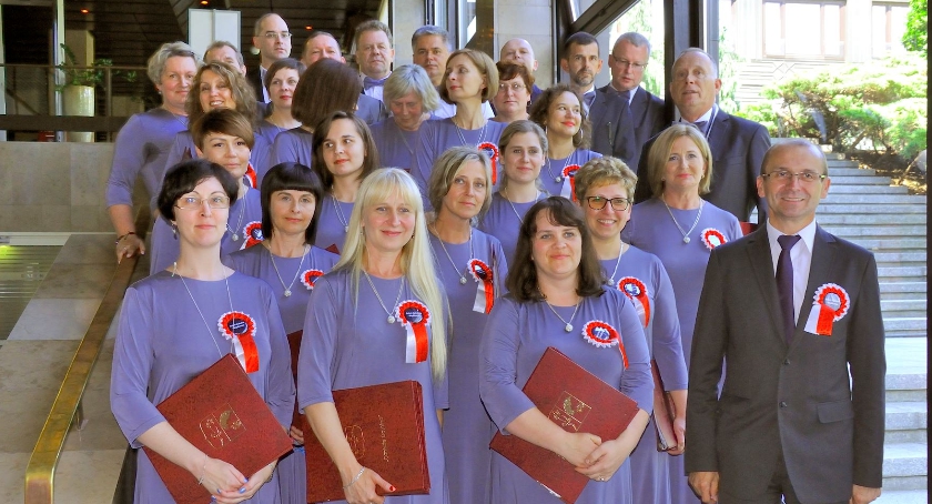 Chórzyści z Pływaczewa w polskim sejmie