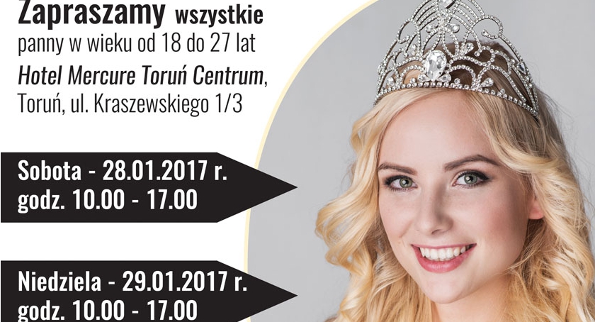 Castingi do konkursu Miss Regionu Kujawsko-Pomorskiego 2017