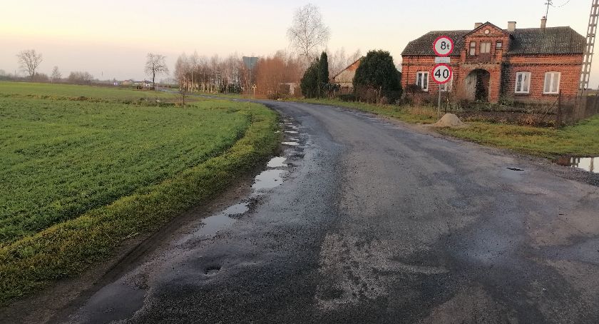 Poprawi się stan drogi Borzymin-Żałe