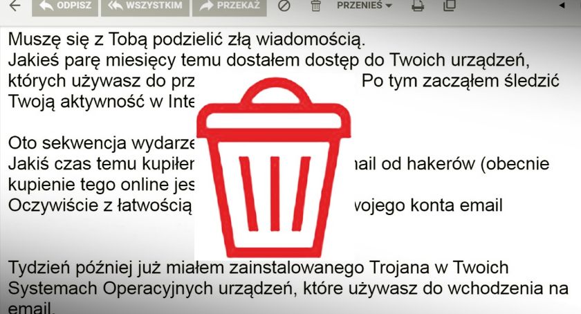 Uwaga na internetowego wyłudzacza!