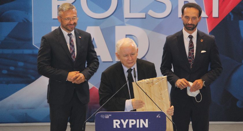 Prezes PIS-u w Rypinie: „Polacy będą mieć tak samo”