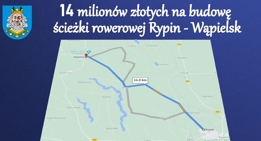 14 milionów zł na ścieżkę rowerową