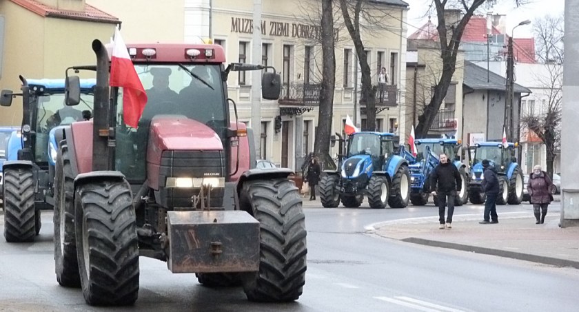 Rolnicy protestowali w Rypinie [zdjęcia]