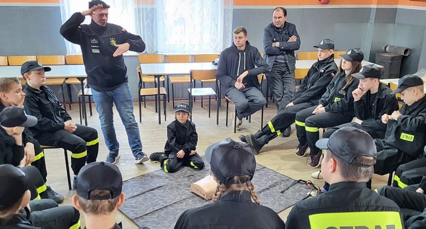 Strażacy z Radzik Dużych nie tylko gaszą pożary