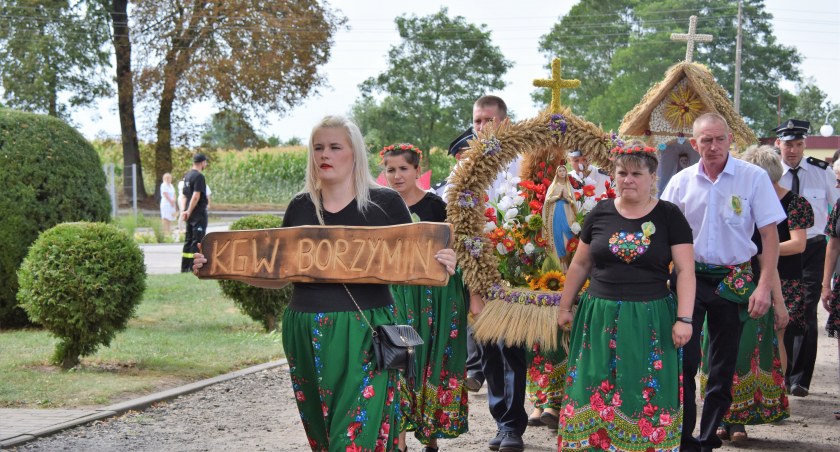 Udane dożynki w Borzyminie [zdjęcia]