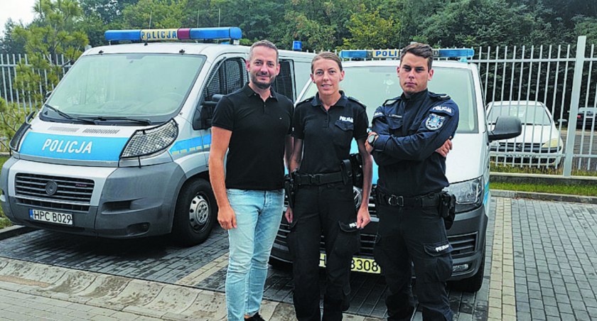 Uratowali życie mężczyźnie