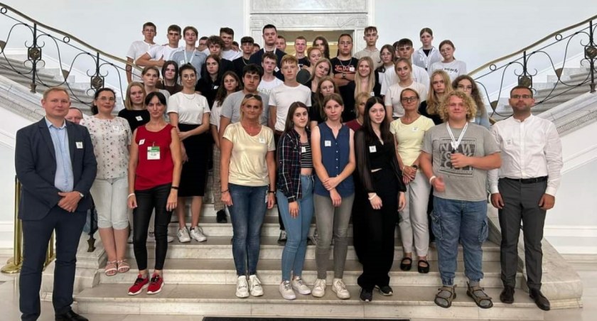 Przyszli rolnicy z wizytą w Sejmie [zdjęcia]