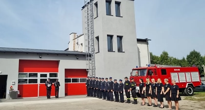 Remiza wyremontowana i poświęcona