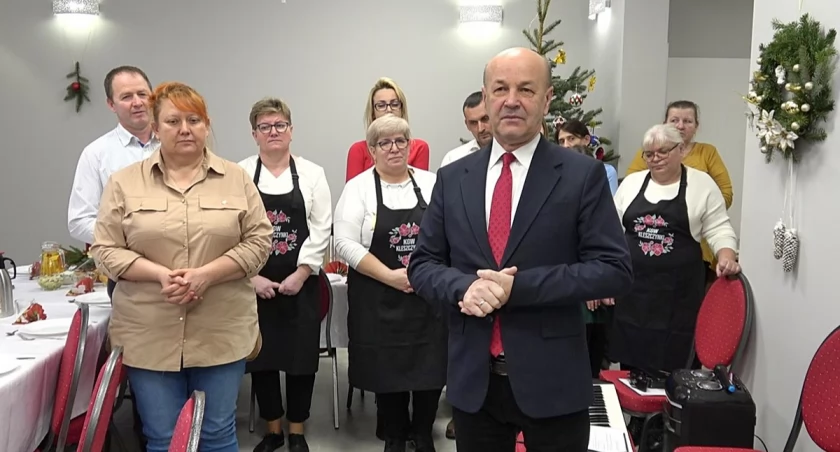 Pierwsza wigilia w nowej świetlicy [zdjęcia]