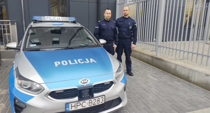 Policjanci ryzykowali życie