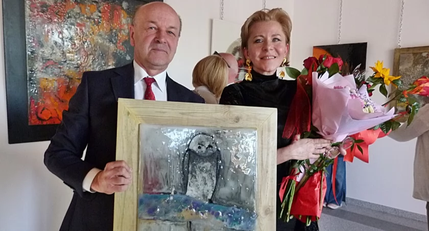 Niezwykły wernisaż w parowozowni [zdjęcia]