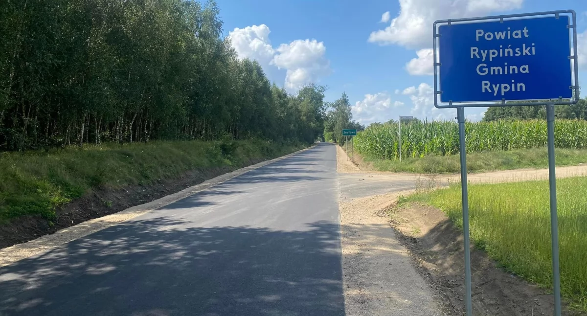 Droga w Sadłowie wyremontowana