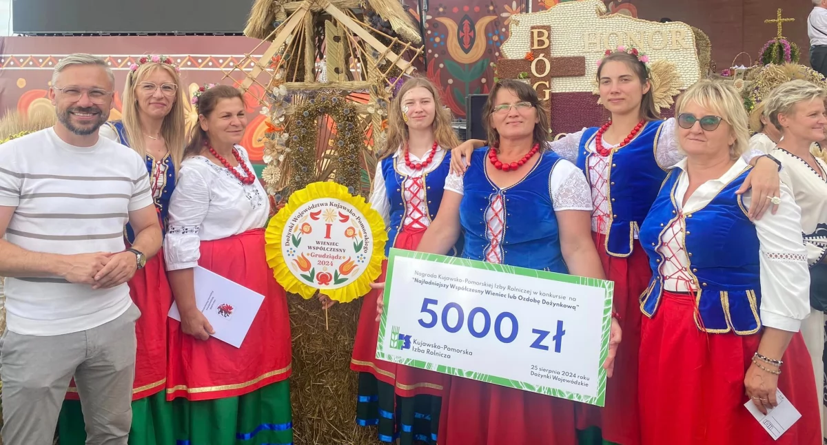 Sukces na dożynkach wojewódzkich
