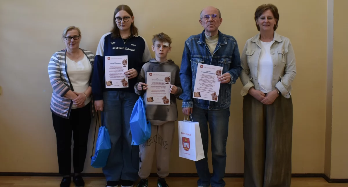 Sukces uczniów z Wąpielska