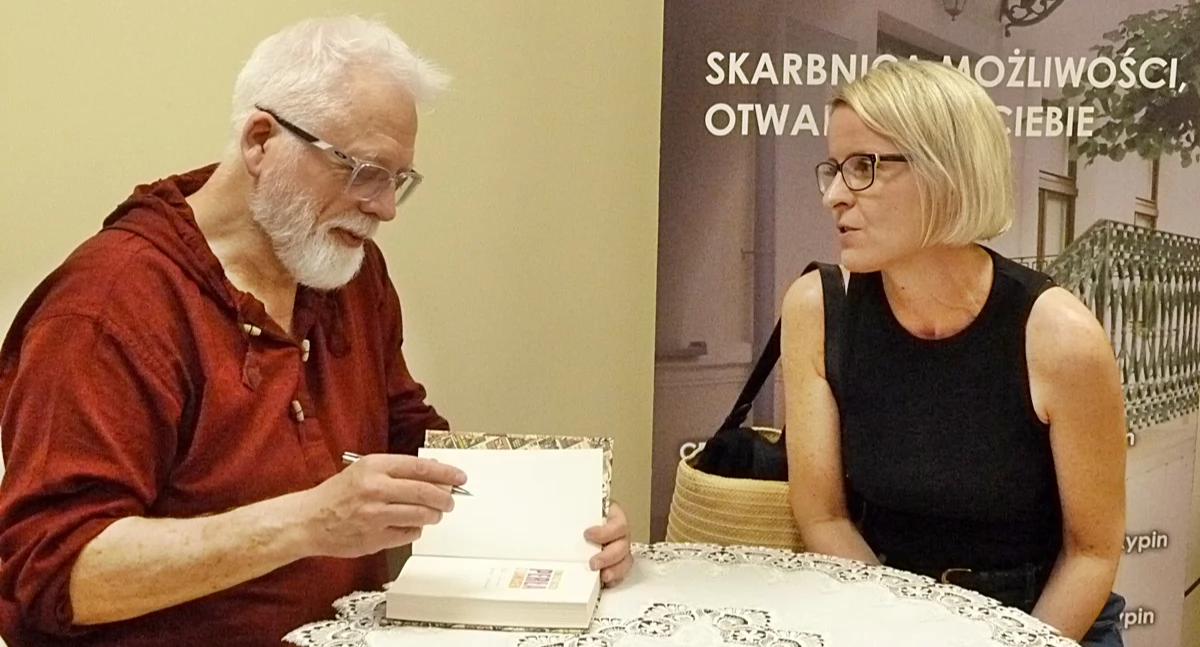 Tomasz Raczek w rypińskiej bibliotece [zdjęcia]