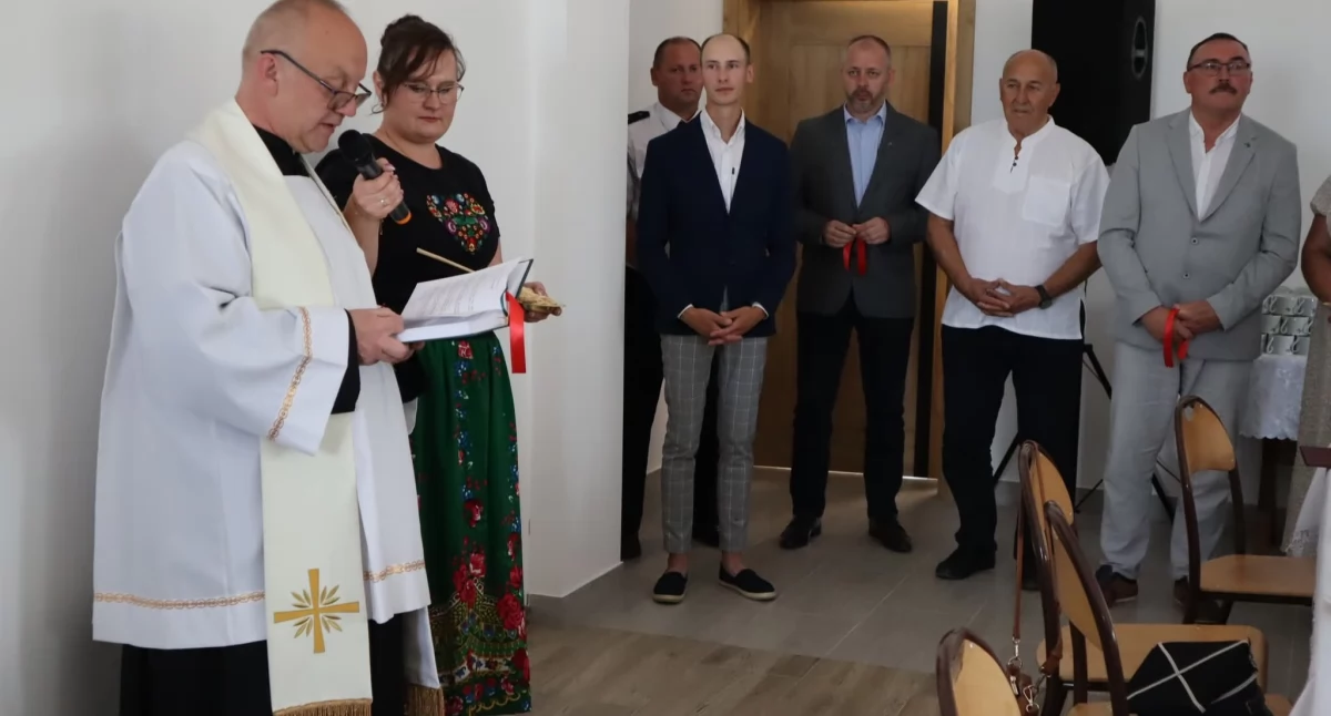 Radość z rozbudowanej świetlicy