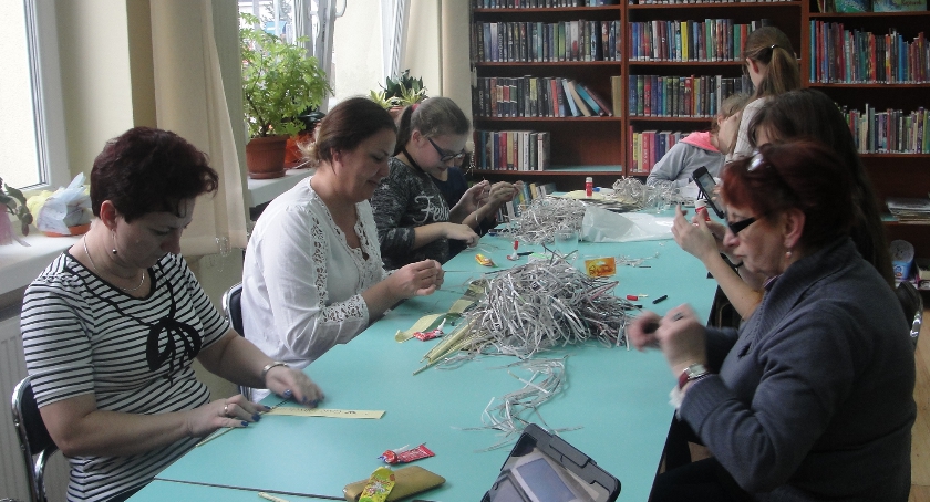 Oryginalne ozdoby w domu kultury