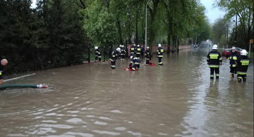 Żywioł zniszczył domy 