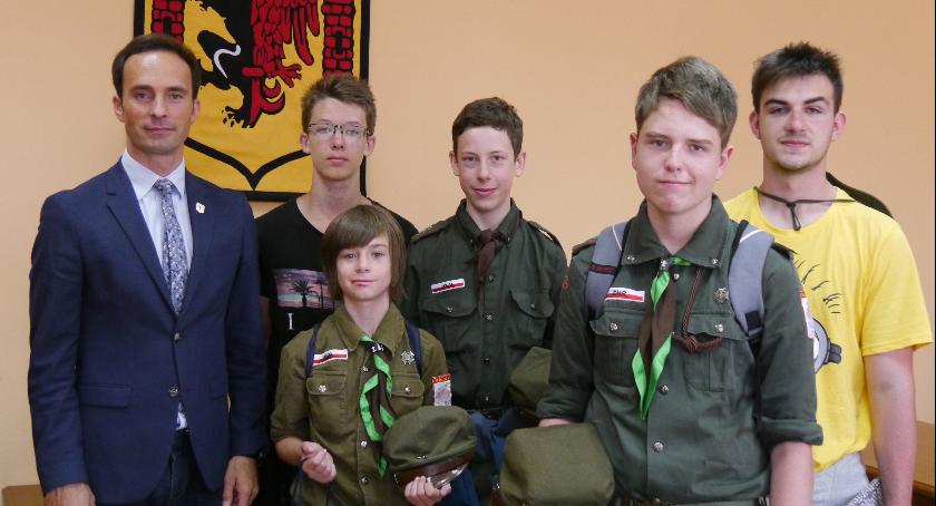Harcerze odwiedzili Rypin 
