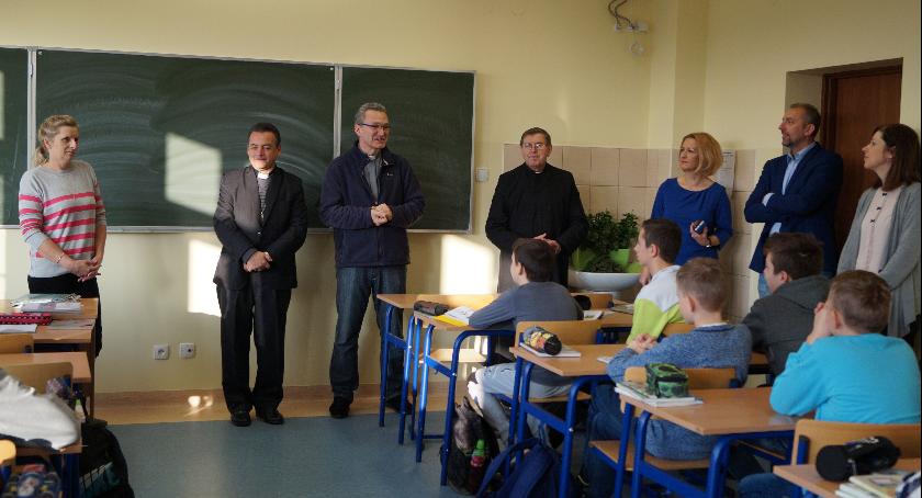 Carlos Alfredo Cabezas Mendoza odwiedził ZS w Skrwilnie