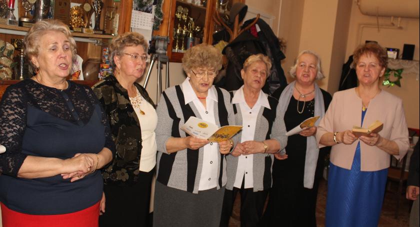 Wigilia u seniorów z klubu seniora 