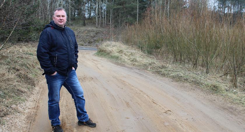 Naprawił drogę za swoją dietę