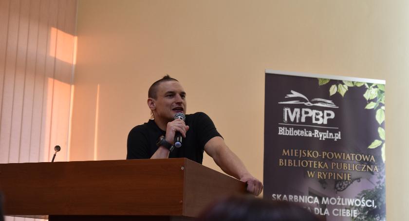 Adam Bielecki odwiedził Rypin