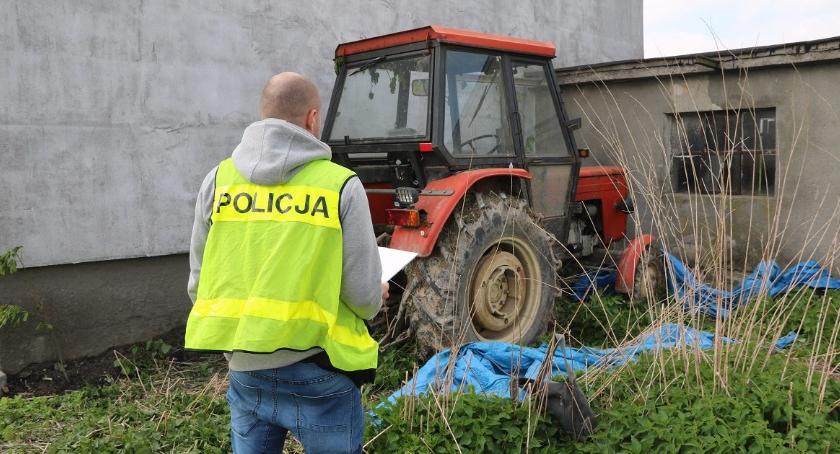 Po śladach do złodzieja ciągnika