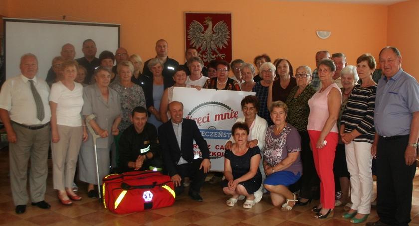 Seniorzy z gminy Brzuze będą bezpieczniejsi