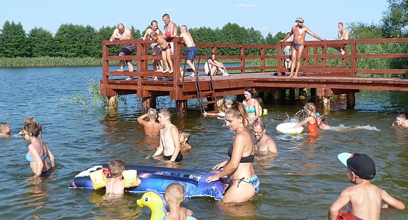 Kąpielisko w Trąbinie nad Jeziorem Trąbińskim
