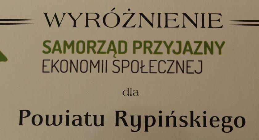 Wyróżnienie dla powiatu rypińskiego