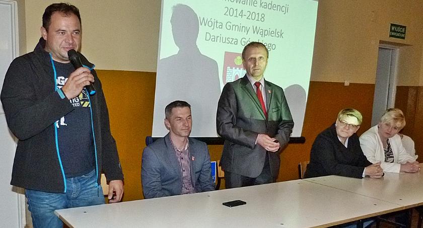 Wójt Dariusz Górski walczy o kolejną kadencję