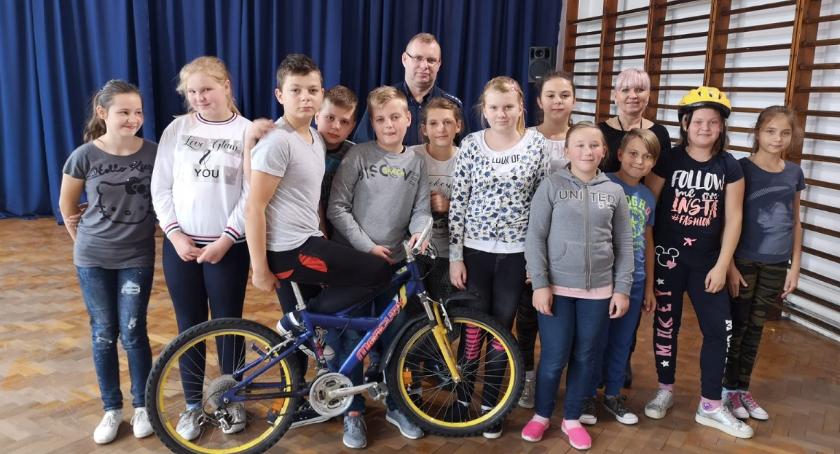 Egzamin na kartę rowerową w Skudzawach