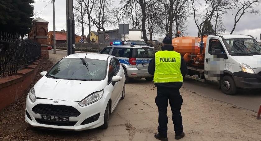 Potrącenie pieszego w Rypinie
