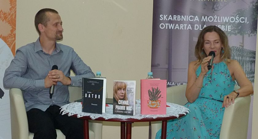 Joanna Bator w rypińskiej książnicy
