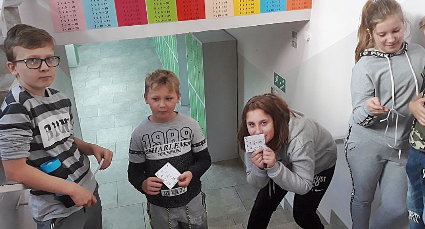 Tabliczka mnożenia równie dobra jak tabliczka czekolady
