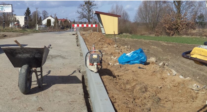 Przebudowa drogi rozpoczęta