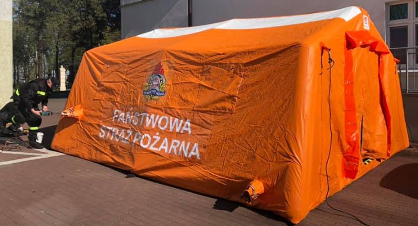 Mają polową izbę przyjęć