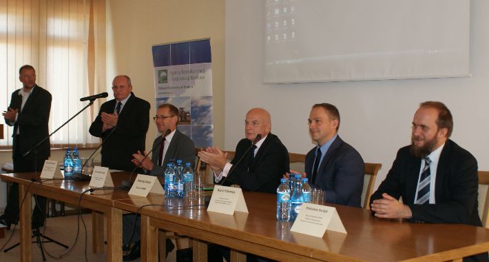 Prezes ARiMR Andrzej Gross na konferencji w Rypinie