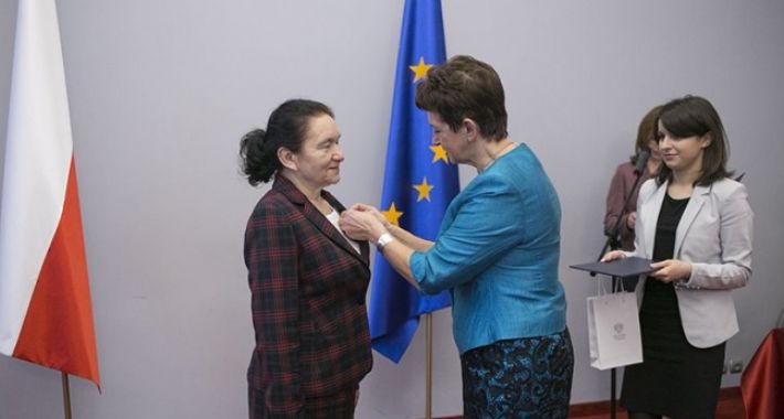Wójt gminy Rogowo wyróżniona