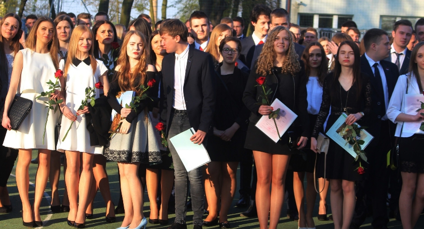 Pożegnanie maturzystów w rypińskim LO