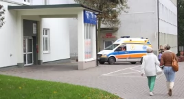 Wandale na terenie szpitala