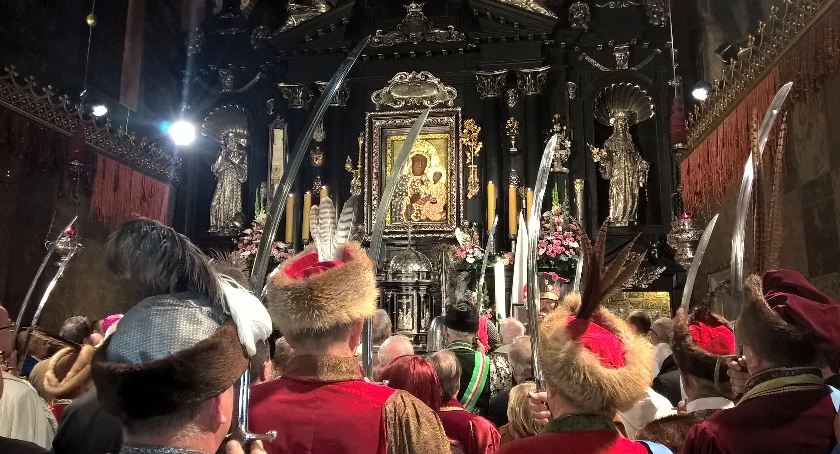 Jasna Góra - Bracia Kurkowi u tronu Królowej Polski
