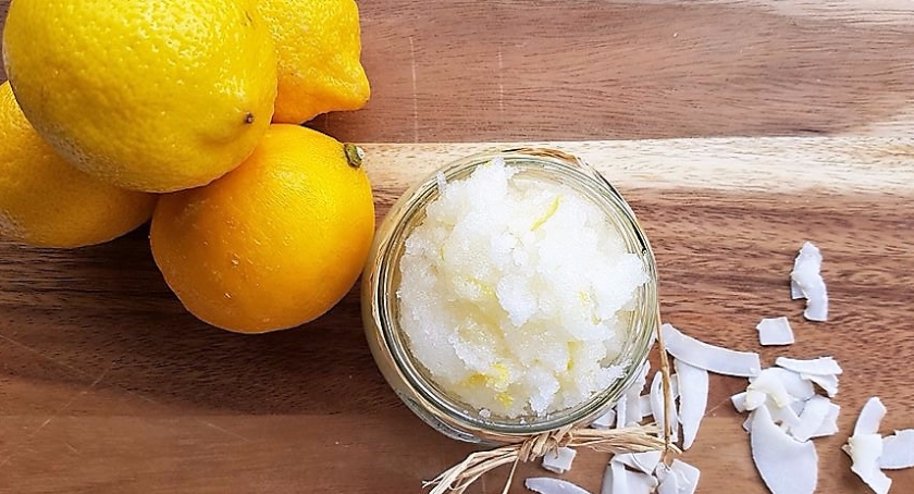 Cytrynowo - kokosowy peeling do ciała