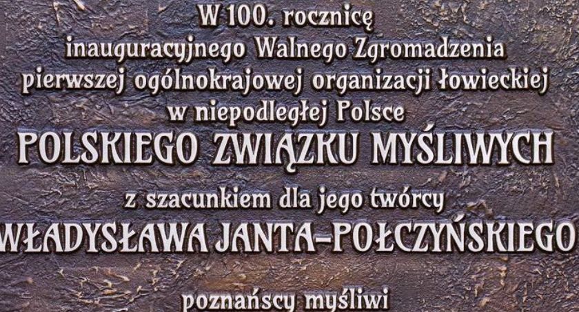 100 lat od pierwszego zgromadzenia Polskiego Związku Myśliwych.