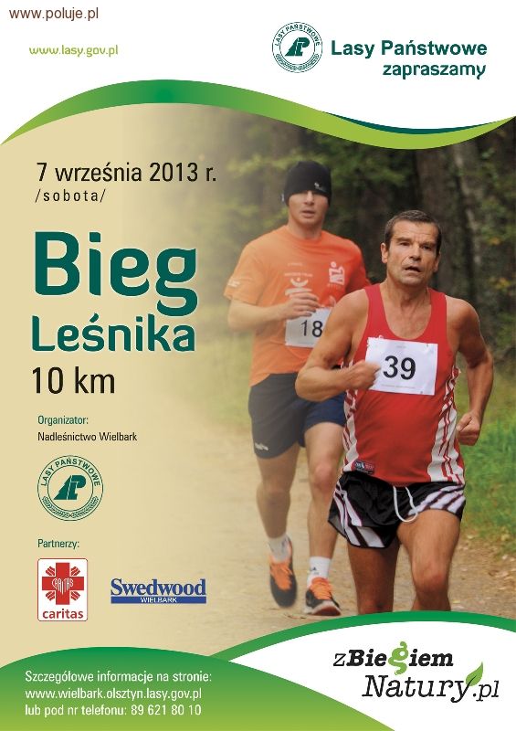 Bieg Leśnika w Wielbarku 7 września