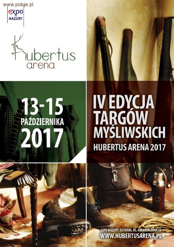 Hubertus Arena 2017: zapraszamy